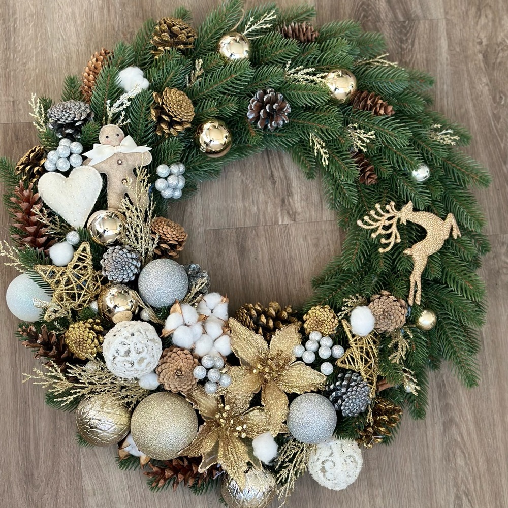 Christmas wreath HANDMADE Decor
